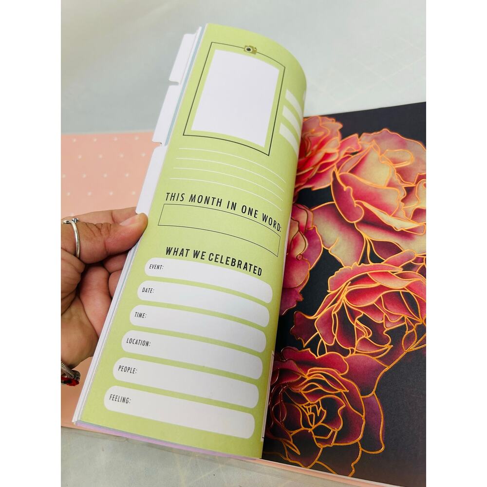NEW The Happy Planner Memory Keeper Undated Floral Print Art Work Journaling - Picture 4 of 5